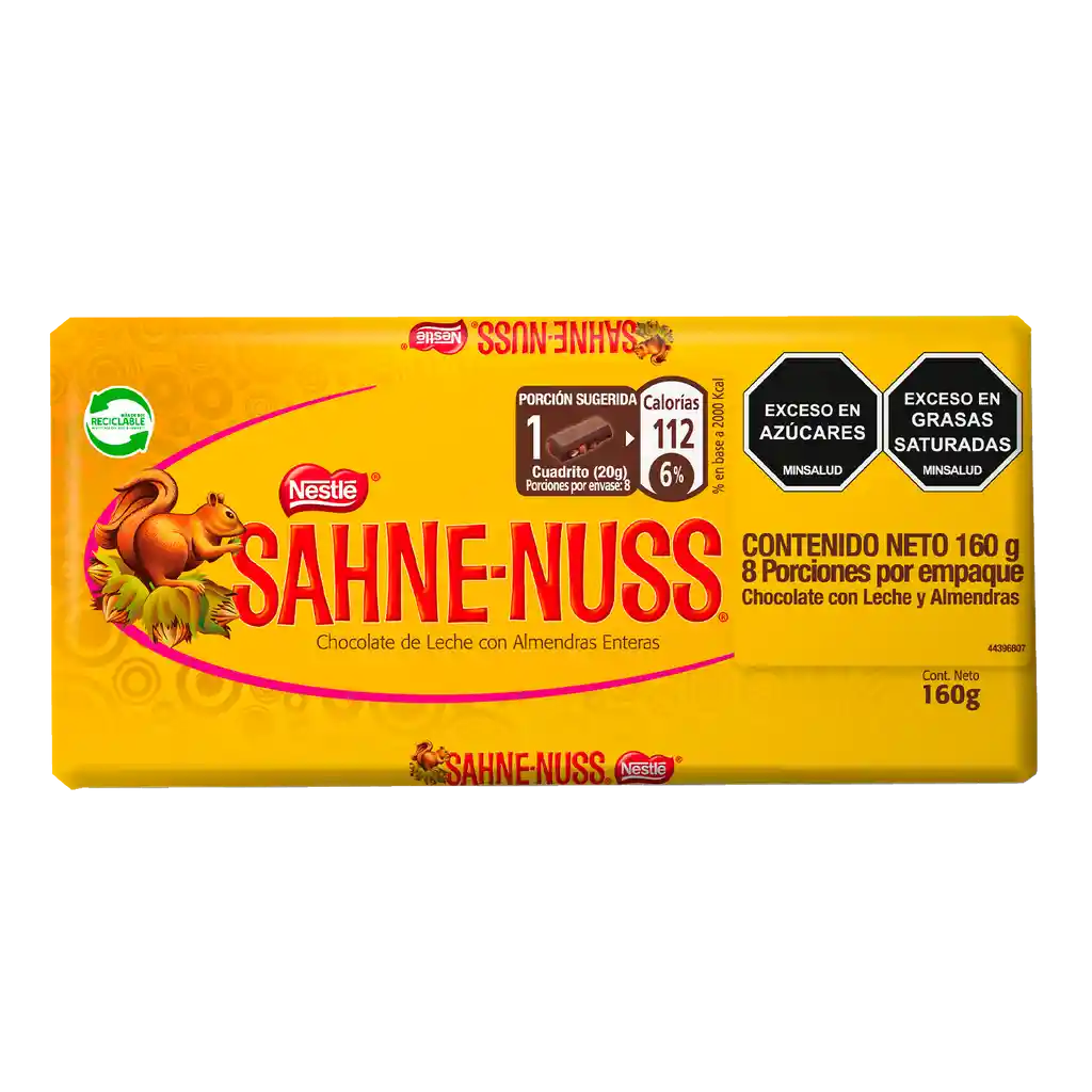 CHOCOLATE NESTLE SAHNE-NUSS 160g