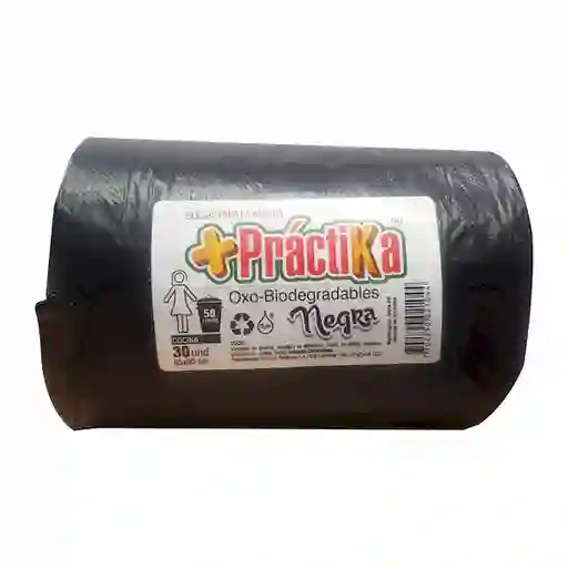 Práctika Bolsa de Aseo Negra