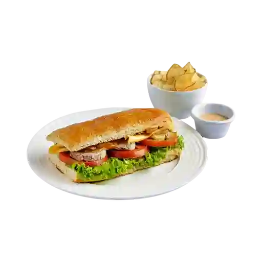 Sándwich Cañón de Cerdo