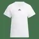 Adidas Camiseta Small Logo Mujer Blanco Talla S Ref: IW4983