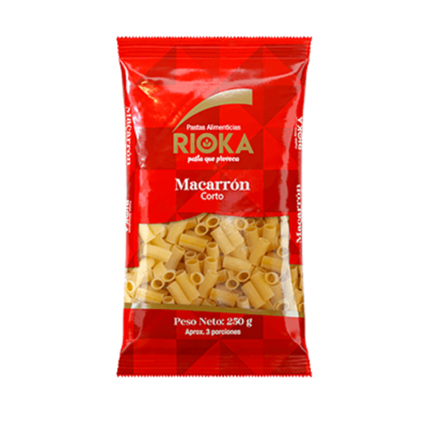 Rioka Pasta Macarrón 250 g