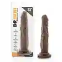 Dildo dr. Skin Realistic Cock Basic Chocolate 7.5\"