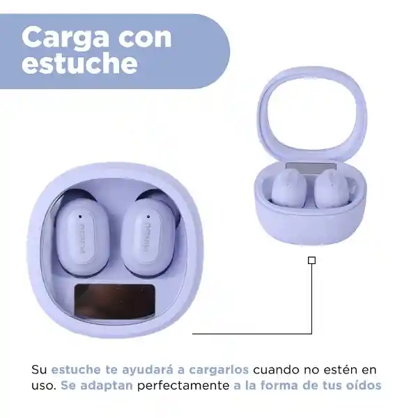 Audífonos Tws Morado R99 Miniso