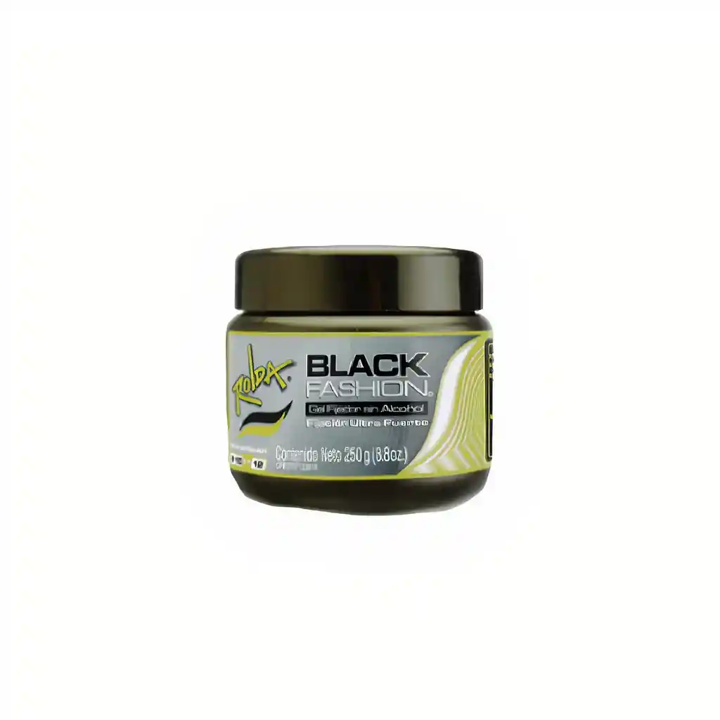 Rolda gel capilar black fashion x 250gr