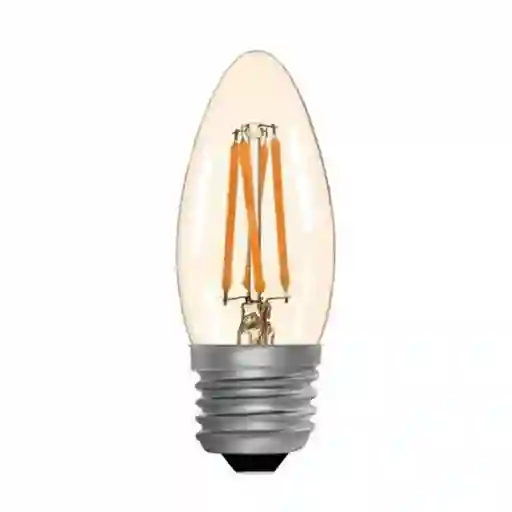 Nippon Bombillo Vela 4W E27 3000K Ámbar 110V