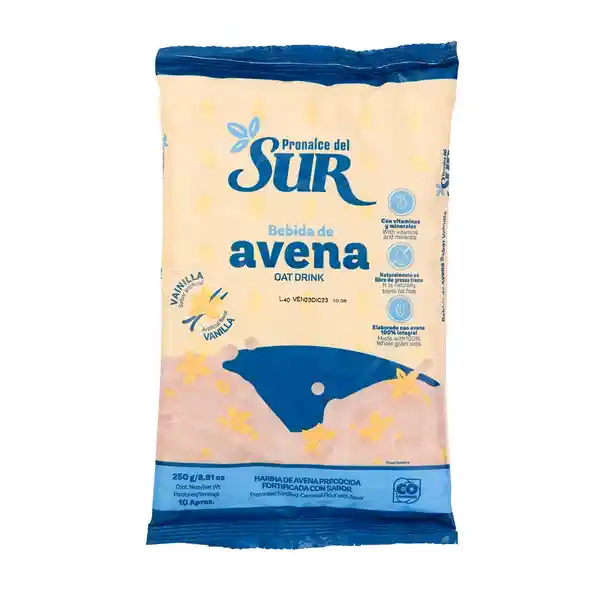 Prolance Del Sur Avena Instantánea Sabor Vainilla