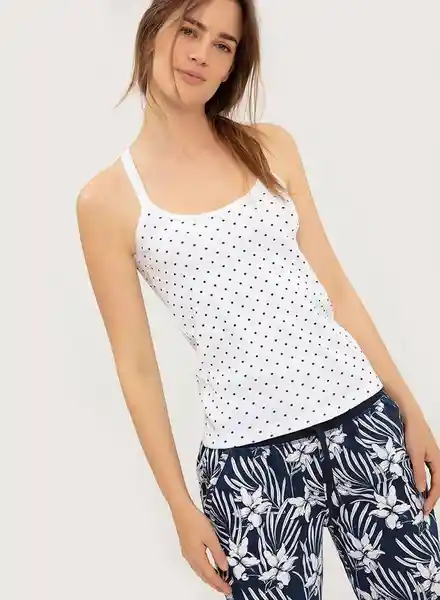 Gef Camisetas Cuello Redondo Limi Blanco Talla L25556