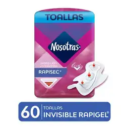 Nosotras Toallas Femeninas Invisibles Rapigel