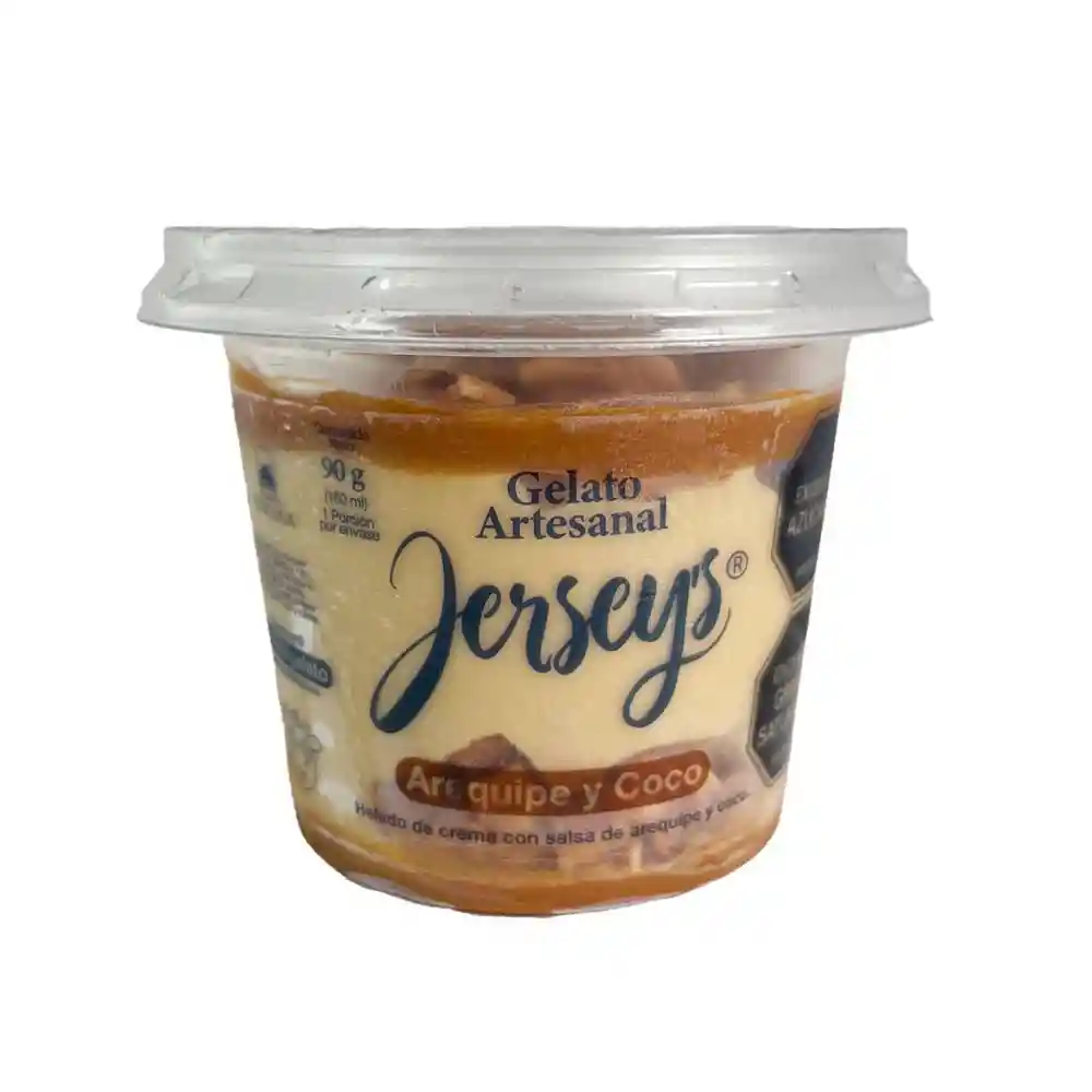 Helado Jerseys Arequipe y Coco (90 Gr)