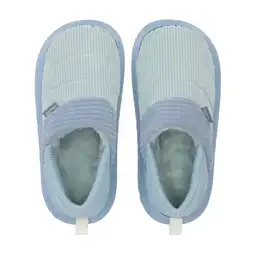 Pantuflas Con Talón Mujer Azul Talla 37 Casaideas