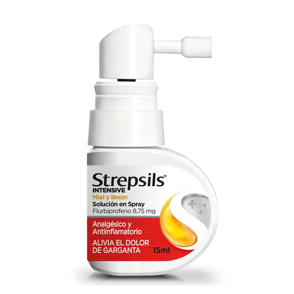 Strepsils Intensive Flurbiprofeno 8.75 Mg Miel y Limon Spray