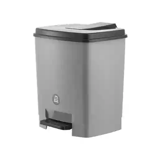 Papelera Cuadrada Pedal Vanyplas 26126
