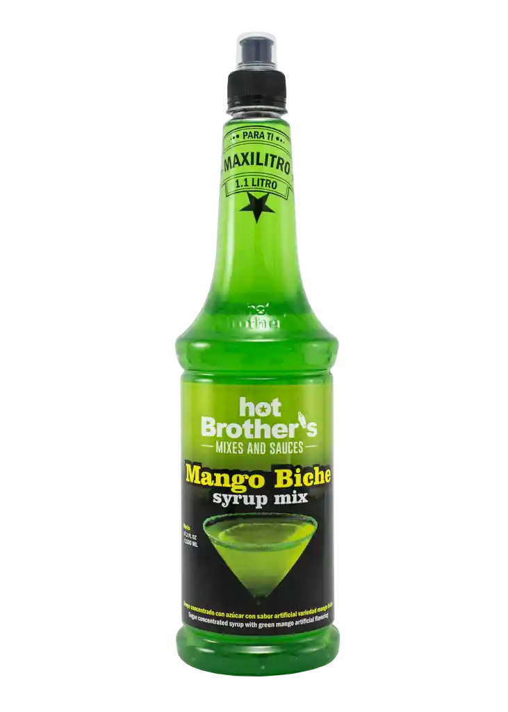 Hot Brother Mezcla Concentrada Sirope Mango Biche
