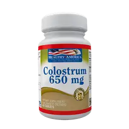 Healthy America Suplemento Dietario Colostrum (650 mg)
