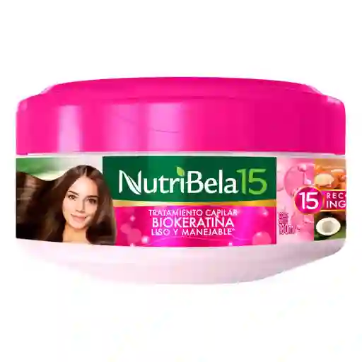 Tratamiento Nutribela Capilar Biokeratina (180 Ml)