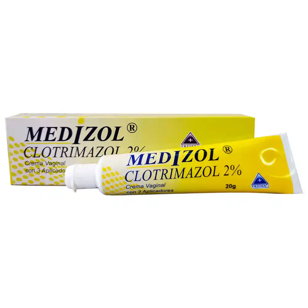 Medizol 2% Crema Vaginal Tubo X 3 Aplicadores
