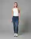 Jean Mujer Azul Talla 8 232G004 Rifle