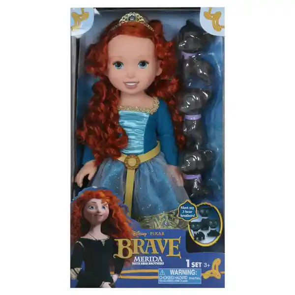 Disney Princesa Merida/Ositos Boing Toys 15 cm