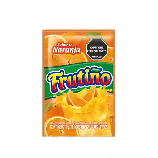 Frutiño Mezcla Polvo Bebida Naranja