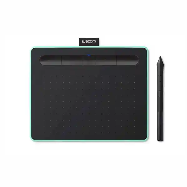 Wacom Tablet Intuos S Con Bluetooth Negro Verde