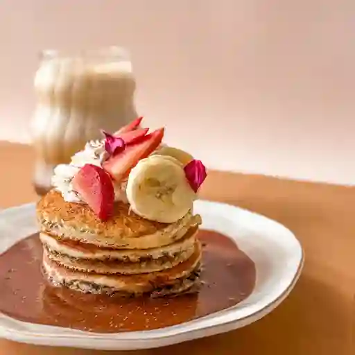 Pancakes de chocolate