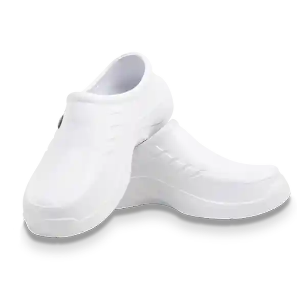 Evacol Zuecos Antides Blanco Talla 40