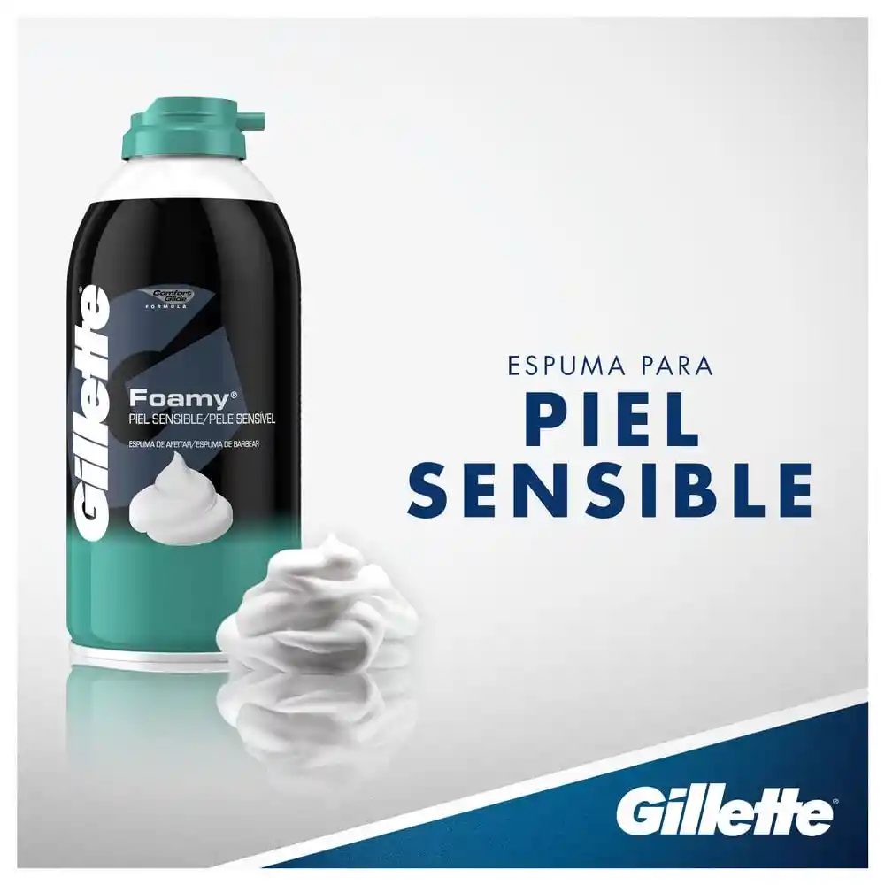 Gillette espuma de afeitar