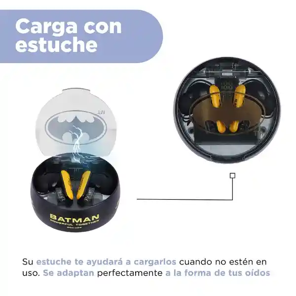 Audífonos Inalámbricos Serie dc Batman Miniso