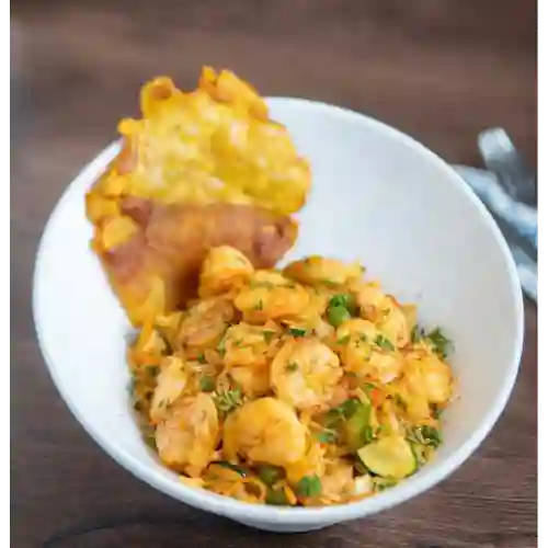 Arroz con Camarón para 4