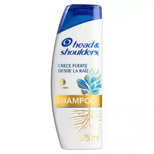 Shampoo Head Shoulders Control Caspa Crece Fuerte desde la Raiz Champu Head and Shoulders 375ml