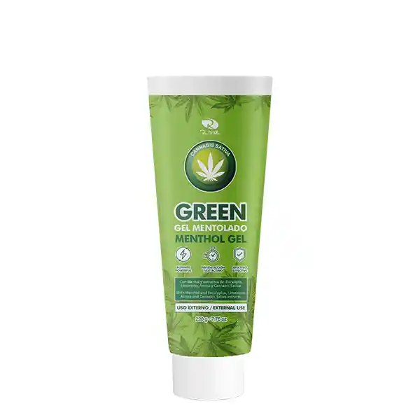 Gel Mentolado Green 220 g