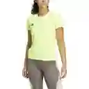 Adidas Camiseta Adizero e Tee Verde Para Mujer Talla M