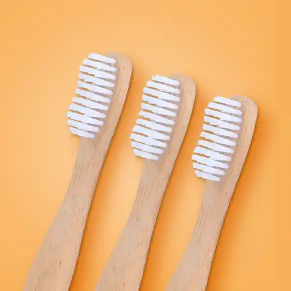Cepillo de Dientes Biodegradable Ecológico de Bambú Miniso