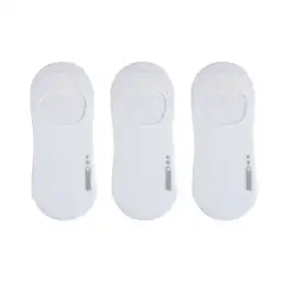 Medias Deportivas Tipo Baletas Masculino Yaku Masc X3 Punto Blanco Talla 10-12