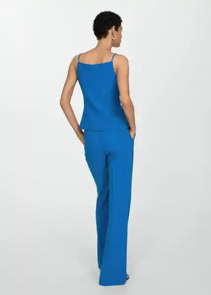 Chaleco Igu Azul Talla XS Mujer Mango