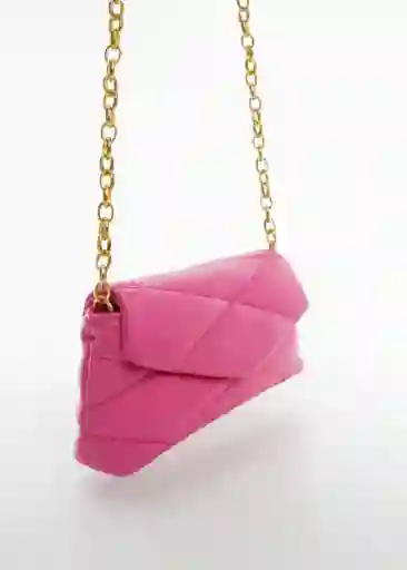 Bolso P Rain Fucsia Talla 99 Mujer Mango