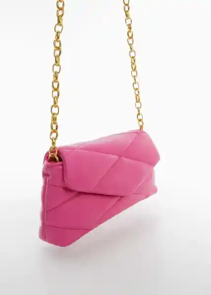 Bolso P Rain Fucsia Talla 99 Mujer Mango