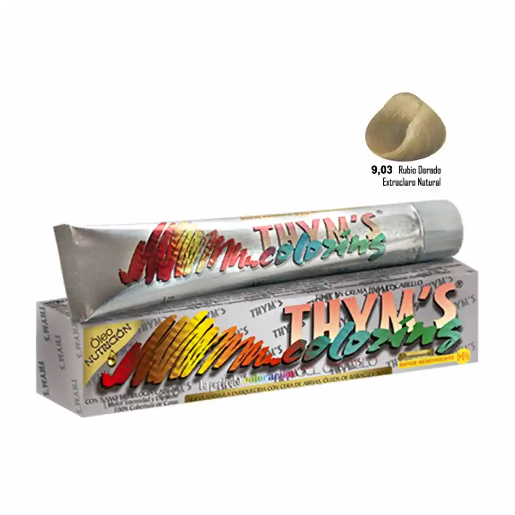 Bio Thym'S Tinte Ru Dorado Extra Claro Natural No. 9.03 60 G