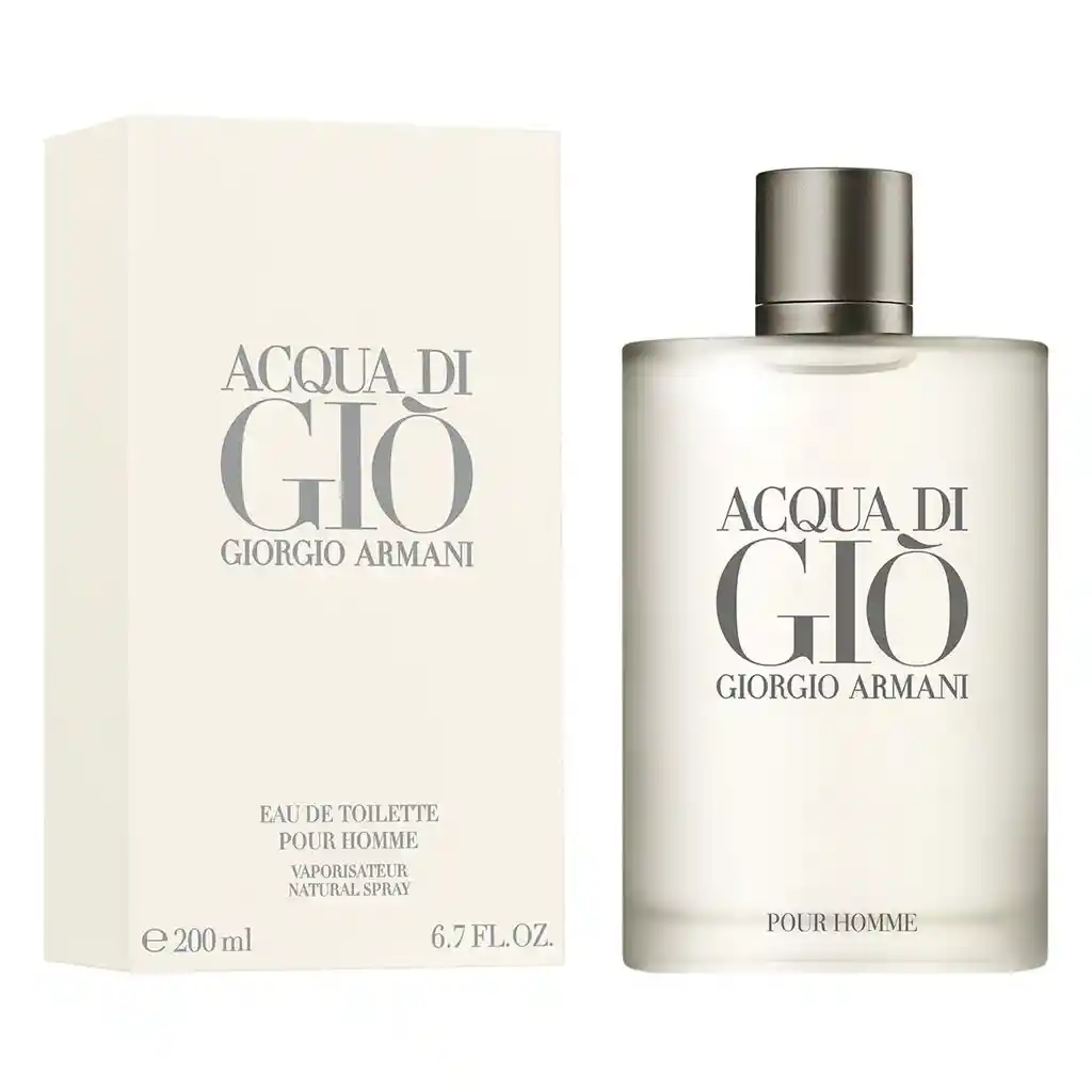 Acqua Di Gio Locion Perfume200Ml Hombre Original Garantizada