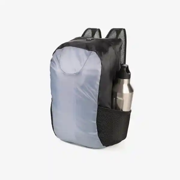 Troika Mochila Plegable Reflectivo Gris