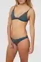 ONeill Bikini Bottom Saltwater Solids Rockley Azul Talla L