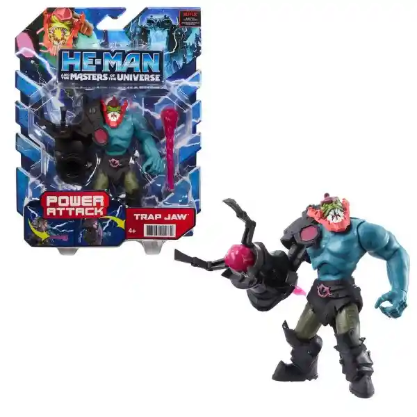 Mattel Figura de Acción Trap Jaw 5.5" HBL69