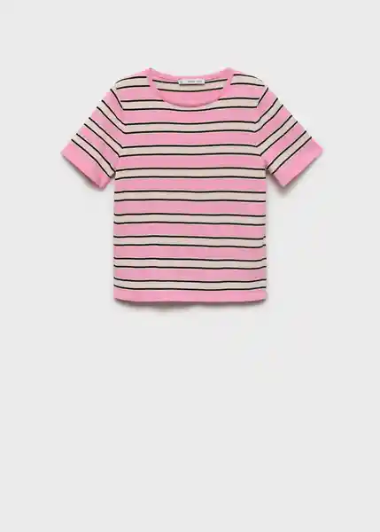 Jersey Bobolo Rosa Pastel Talla XS Mujer Mango
