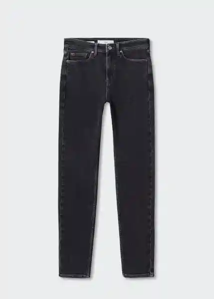 Jeans Soho Tejano Gris Oscuro Talla 46 Mujer Mango