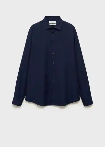 Camisa Emeritol Navy Talla S Hombre Mango