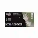 Inverfarma Guantes de Nitrilo Blanco Talla L