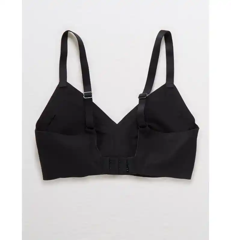 Bralette Negro Talla Large Aerie American Eagle