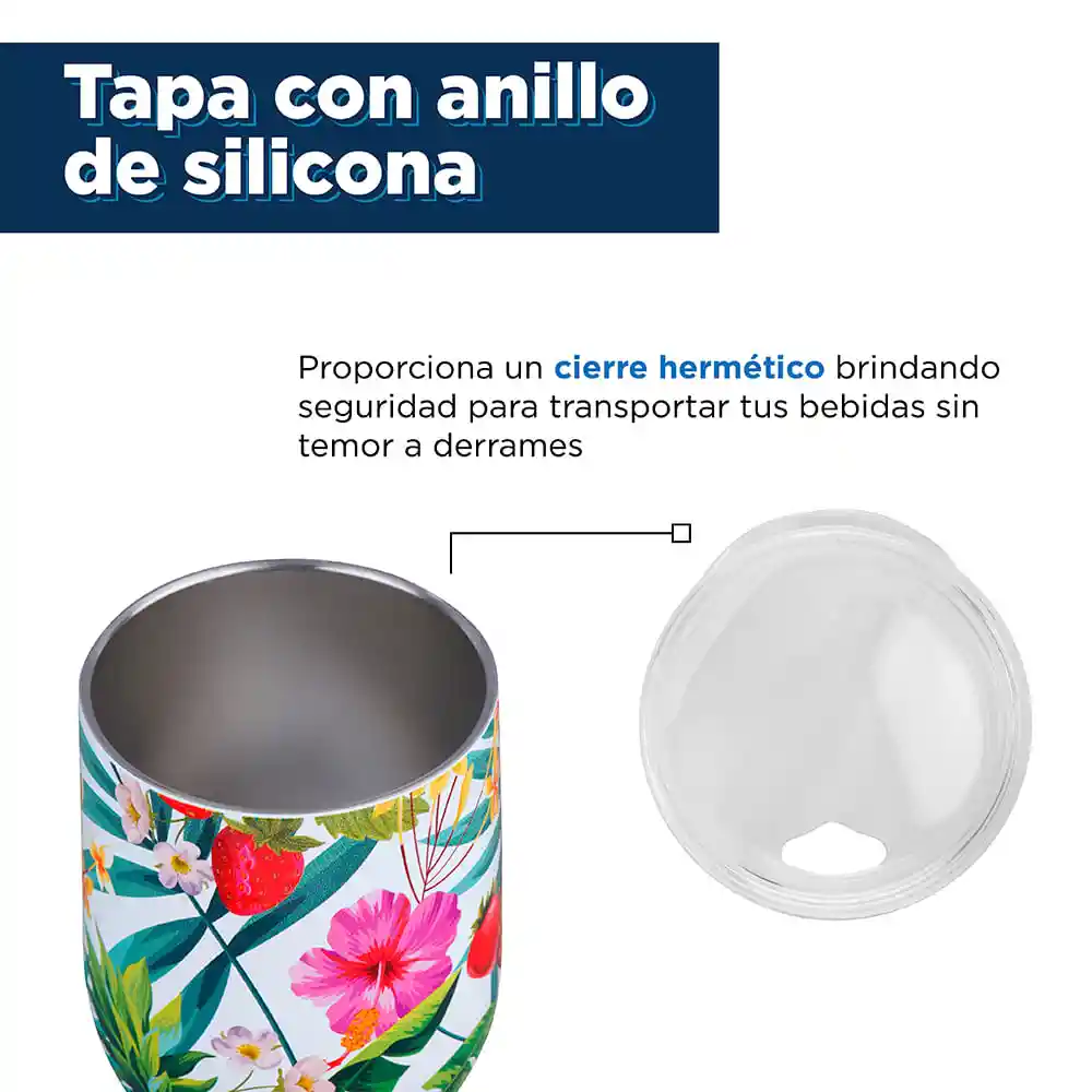 Miniso Vaso de Acero Passion Island