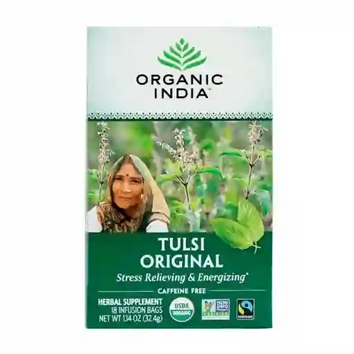 Organic India té Tulsi Original Caffeine Free
