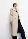 Abrigo Sirenita Piedra Talla 27 Mujer Mango